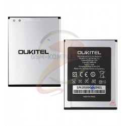 Акумулятор 1ICP4/58/73 для Oukitel C3, Li-ion, 3,8 В, 2000 мАч Акумулятор 1ICP4/58/73 для Oukitel C3, Li-ion, 3,8 В, 2000 мАч
