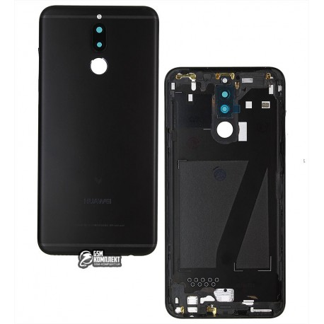 Задняя панель корпуса для Huawei Mate 10 Lite, черная, original (PRC)