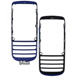 Передняя панель корпуса для Nokia 300 asha, оригинал, синий Передняя панель корпуса для Nokia 300 asha, оригинал, синий