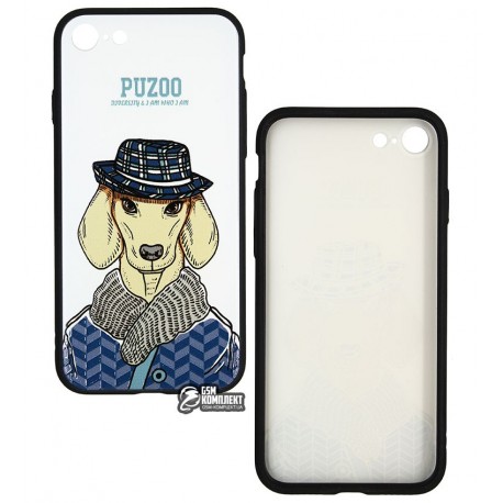 Чехол PUZOO Artdog Phone iPhone 7/8 White Ravan