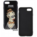 Чохол PUZOO TPU Glossy Shiny Powder Art dog iPhone 7/8 Black Bean