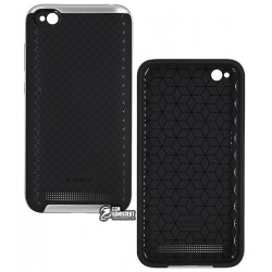 Чехол для Xiaomi Redmi 5A, Ipaky Bumblebee, силиконовый, пластиковая рамка, серебро Чехол для Xiaomi Redmi 5A, Ipaky Bumblebee, силиконовый, пластиковая рамка, серебро