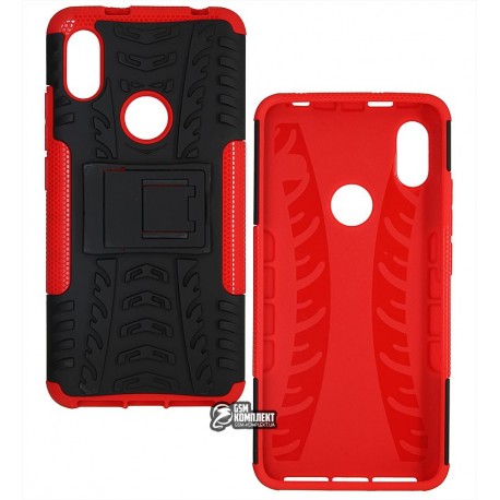 Чехол TOTO Dazzle kickstand 2 in 1 phone case Xiaomi Redmi S2 Red