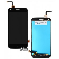 Дисплей для UMI London, чорний, з сенсорним екраном