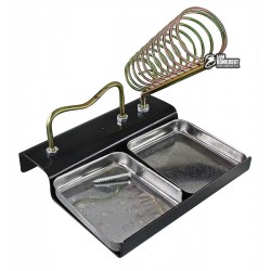 Подставка для паяльника двойная M-300