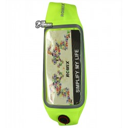 Чехол на пояс Romix RH16 Waist bag/Belt with touch screen window max 4.7' Green Чехол на пояс Romix RH16 Waist bag/Belt with touch screen window max 4.7' Green