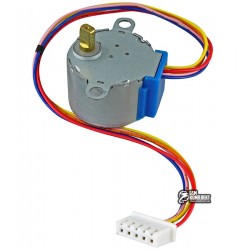 4-x фазный шаговый двигатель с редуктором, 28BYJ-48-5V 4-x фазный шаговый двигатель с редуктором, 28BYJ-48-5V