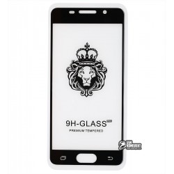 Закаленное защитное стекло для Samsung A310 Galaxy A3 (2016), 0,26 мм 9H, Full Glue, черное