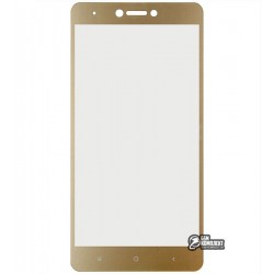 Закаленное защитное стекло Tiger Glass для Xiaomi Redmi Note 4X, 0,26 мм 9H, 2.5D, золотое Закаленное защитное стекло Tiger Glass для Xiaomi Redmi Note 4X, 0,26 мм 9H, 2.5D, золотое