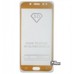 Загартоване захисне скло для Samsung J730 Galaxy J7 (2017), Full Glue, 0,26 мм 9H