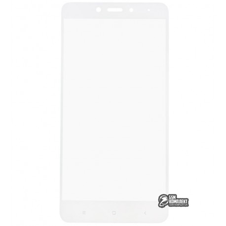 Закаленное защитное стекло для Xiaomi Redmi Note 4, 0,26 мм 9H, 2.5D, черное