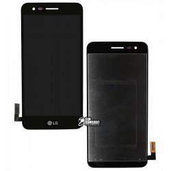 Дисплей для LG K4 (2017) M160, черный, с сенсорным экраном