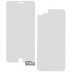 Закаленное защитное стекло + пленка на заднюю панель, Remax для Apple iPhone 7, iPhone 7S, 0,1 мм 9H