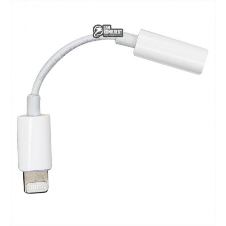 Переходник MMX62 Apple Lightning to 3.5 mm Headphone Jack Adapter