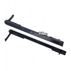 Боковая заглушка для Sony D2403 Xperia M2 Aqua, полный комплект, черная