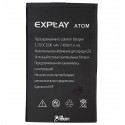 Аккумулятор (акб) для Explay Atom, (Li-polymer 3.7V, 2000мАч)