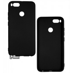 Чехол SMTT XIAOMI MI 5X / MI A1, силиконовый, (Чёрный)