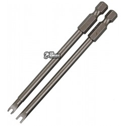 Набор бит YATO SPANNER 1/4" №4 и №8 100мм, 2шт