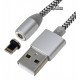 Кабель Lightning - USB, V8 360, magnetic adsorption, магнитный