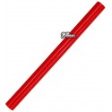 Термоклей силіконовий червоний колір D7 мм, довжина 10 см