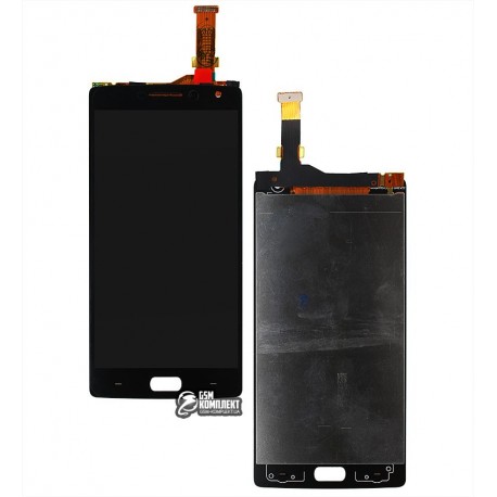 Дисплей для OnePlus 2, черный, с сенсорным экраном (дисплейный модуль)