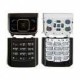 Клавиатура для Nokia 6288, черная, русская, верхняя, нижняя