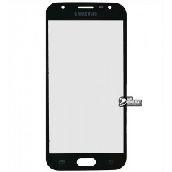 Стекло корпуса для Samsung J330F Galaxy J3 (2017), черное