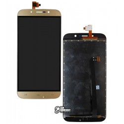 Дисплей для UMI Rome X, золотистый, з сенсорним екраном