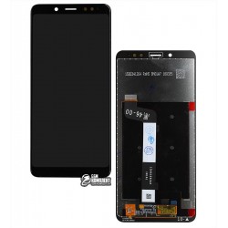 Дисплей для Xiaomi Redmi Note 5, черный, с сенсорным экраном, Original (PRC)