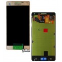 Дисплей для Samsung A500F Galaxy A5, A500H Galaxy A5; Samsung, золотистий колір, з сенсорним екраном (дисплейний модуль), оригінал, GH97-16679F