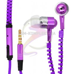 Наушники Zipper Earphones красные