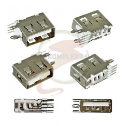 Гнездо USB-A боковое короткое Гнездо USB-A боковое короткое