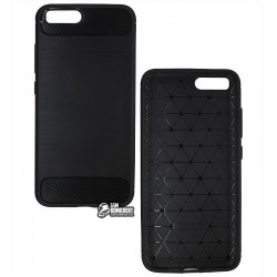 Чехол защитный для Xiaomi Mi6, Polished carbon (SGP Slim iron), силиконовый