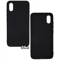 Чехол защитный для Xiaomi Mi8, SMTT, силиконовый, черный