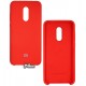 Чехол защитный Silicone Case для Xiaomi Redmi 5 Plus, Redmi Note 5, силиконовый, софттач, красный