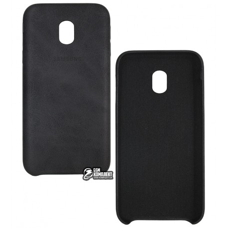 Чехол для Samsung J330 Galaxy J3 2018, Baseus Leather, кожзам, Black Чехол для Samsung J330 Galaxy J3 2018, Baseus Leather, кожзам, Black