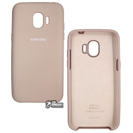 Чехол для Samsung J250 Galaxy J2 pro 2018, Silicone Cover, силиконовый, Pink Sand