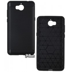 Чехол для Huawei Y5 2017, SGP Slim iron, силикон, черный