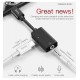 Переходники Hoco LS14 Type-C 2-in-1 audio converter