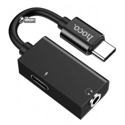 Переходники Hoco LS14 Type-C 2-in-1 audio converter