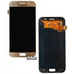 Дисплей для Samsung A520F Galaxy A5 (2017), золотистый, с сенсорным экраном (дисплейный модуль), original (PRC) Дисплей для Samsung A520F Galaxy A5 (2017), золотистый, с сенсорным экраном (дисплейный модуль), original (PRC)
