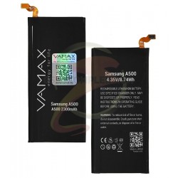 Аккумулятор Vamax для Samsung A500F Galaxy A5, A500FU Galaxy A5, A500H Galaxy A5, A500M Galaxy A5, (Li-Polymer 4.4V 2550mAh) Аккумулятор Vamax для Samsung A500F Galaxy A5, A500FU Galaxy A5, A500H Galaxy A5, A500M Galaxy A5, (Li-Polymer 4.4V 2550mAh)