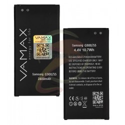 Аккумулятор Vamax для Samsung G900H Galaxy S5, (Li-Polymer 4.4V 3100mAh) Аккумулятор Vamax для Samsung G900H Galaxy S5, (Li-Polymer 4.4V 3100mAh)