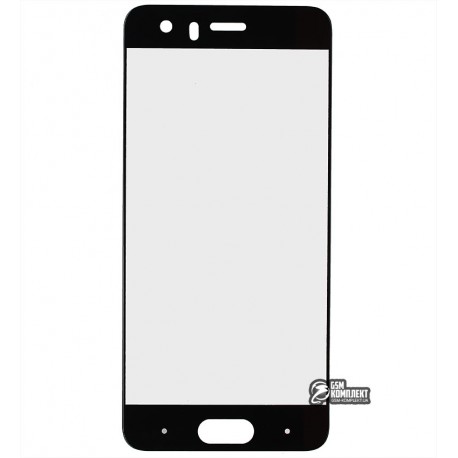 Закаленное защитное стекло для Huawei Honor 9, 0,26 mm 9H, 2.5D, черное