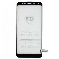 Закаленное защитное стекло для Xiaomi Redmi 5 Plus, Redmi Note 5, 0,26 мм 9H, 3D Glass, черное Закаленное защитное стекло для Xiaomi Redmi 5 Plus, Redmi Note 5, 0,26 мм 9H, 3D Glass, черное