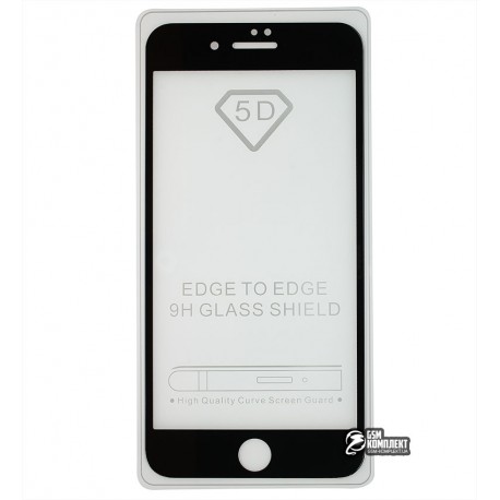Закаленное защитное стекло для Apple iPhone 7 Plus, iPhone 8 Plus, 0,26 мм 9H, 2,5D, Full Glue