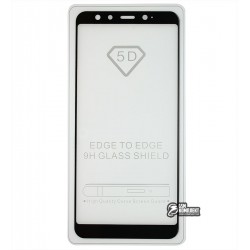 Закаленное защитное стекло для Xiaomi Mi6x / MiA2, 0,26 mm 9H, 2.5D, Full Glue, черное Закаленное защитное стекло для Xiaomi Mi6x / MiA2, 0,26 mm 9H, 2.5D, Full Glue, черное