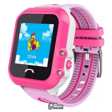 Детские часы DF27, с 1.22' OLED дисплеем и GPS трекером, водонепроницаемые