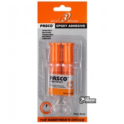 Клей эпоксидный Pasco 2-х компонентный, прозрачный, 6мл
