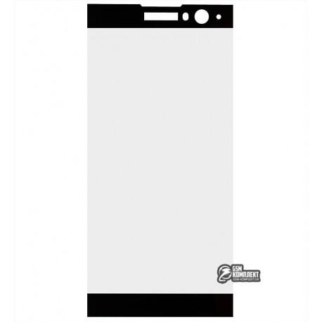 Закаленное защитное стекло для Sony H4113 Xperia XA2, 0,26 mm 9H, 2.5D, черное